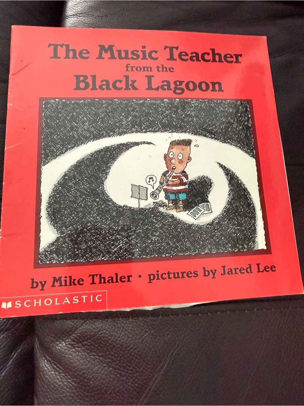 Vintage Music teacher from the black Lagoon scholastic book